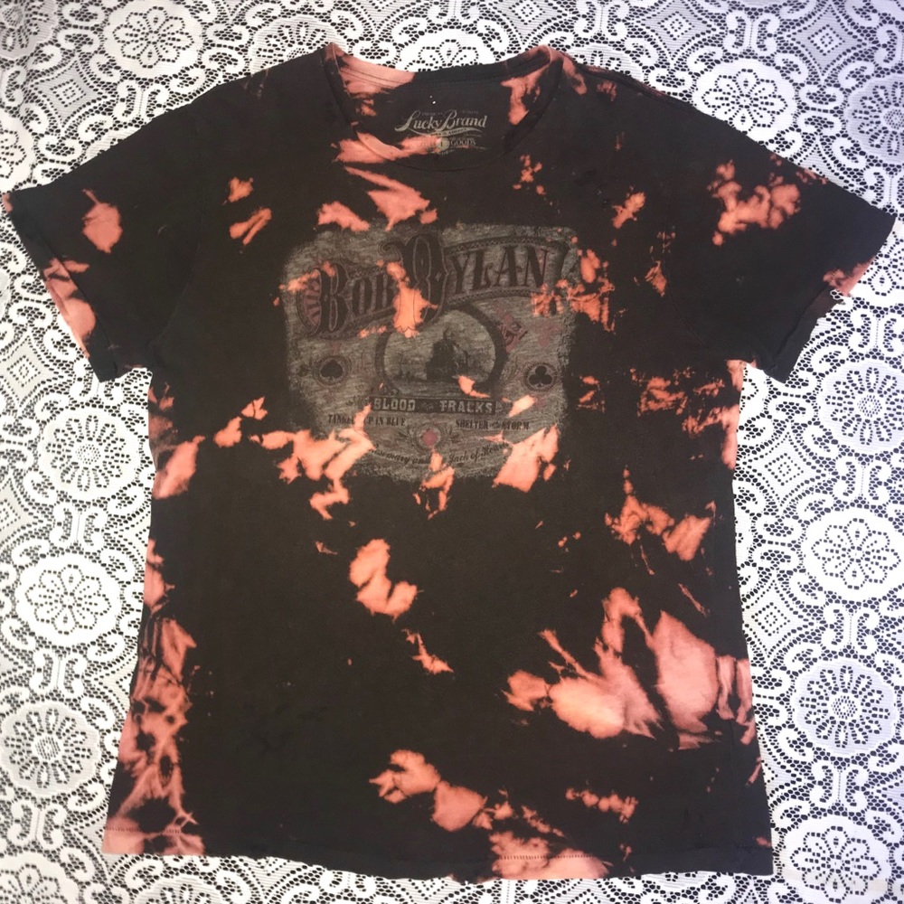 Custom Distressed Bob Dylan T-Shirt